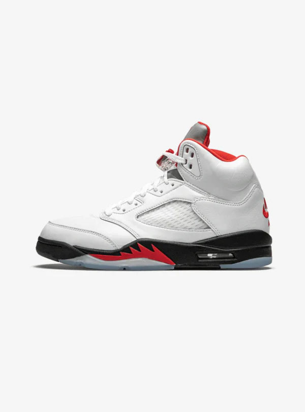 Air Jordan 5 Retro Fire Red Silver Tongue (2020)